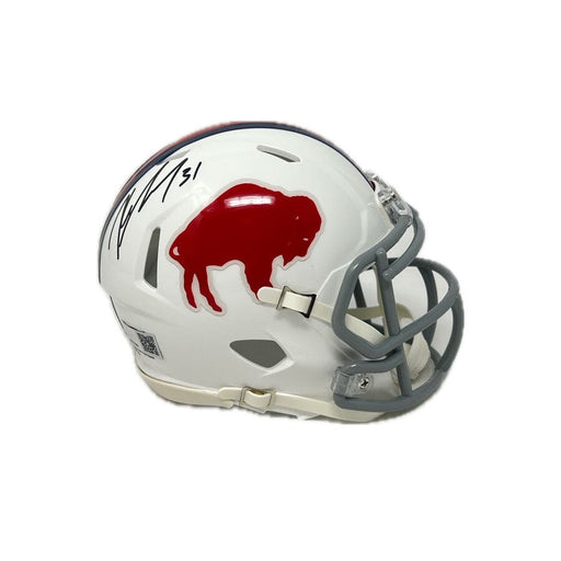 Rasul Douglas Signed Buffalo Bills Standing Buffalo Speed Mini Helmet Signed Mini Helmets TSE Buffalo 