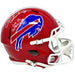Gabriel Davis Signed Buffalo Bills Full Size Red TB Speed Replica Helmet with Let's Go Buffalo Signed Full Size Helmets TSE Buffalo 