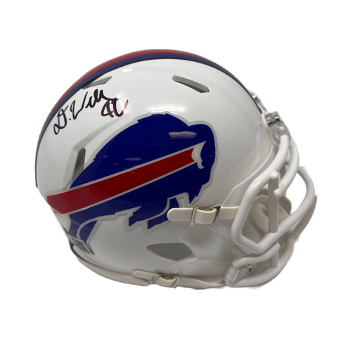 Dorian Williams Signed Buffalo Bills 2021 Speed Mini Helmet Signed Mini Helmets TSE Buffalo 