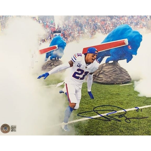 Jordan Poyer Signed Running out of the Tunnel 16x20 Photo Signed Photos TSE Buffalo 