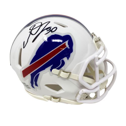 Dane Jackson Signed Buffalo Bills Speed 2021 Mini Helmet Signed Mini Helmets TSE Buffalo 