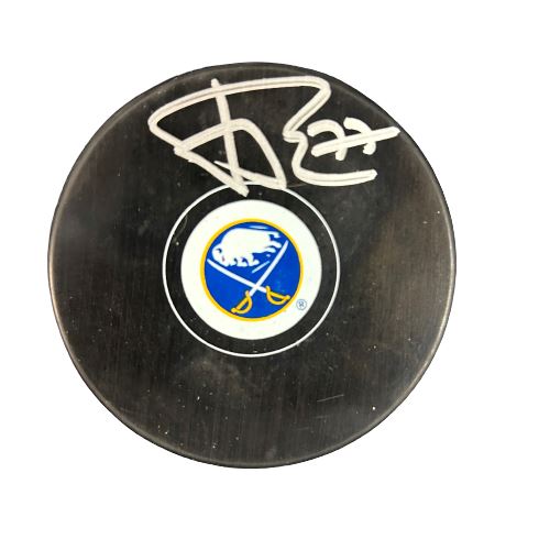 JJ Peterka Signed Buffalo Sabres Autograph Puck Signed Hockey Pucks TSE Buffalo 