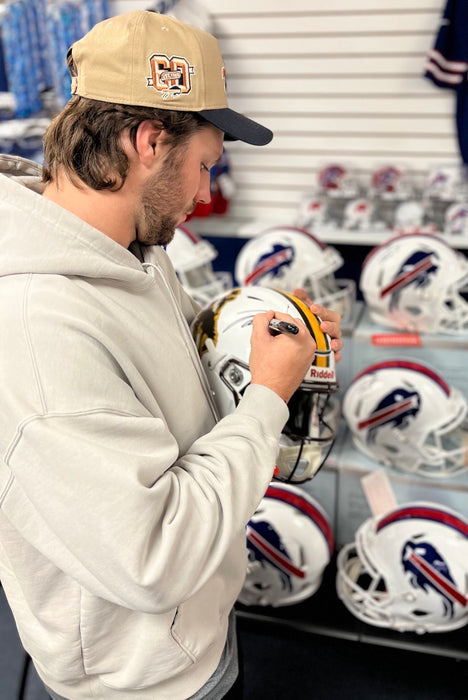 Josh Allen Signed Full Size Wyoming Speed Flex Helmet