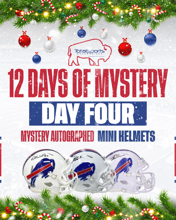 TSE 12 Days of Mystery (Day 4): Mystery Autographed Mini Helmets