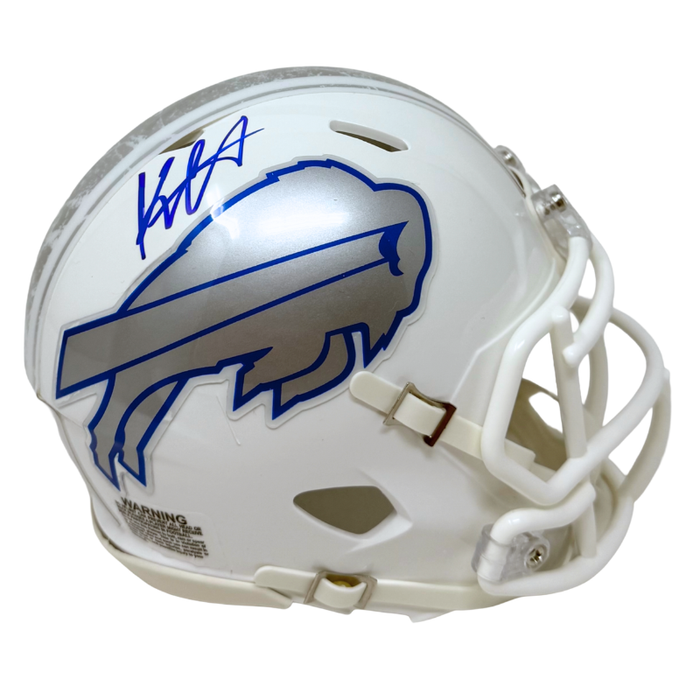 Keon Coleman Signed Buffalo Bills Rivalries Speed Mini Helmet