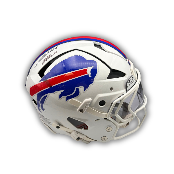 Josh Allen Signed Buffalo Bills Full Size Current Style Axiom Helmet