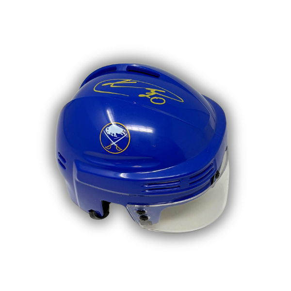 Jiří Kulich Signed Buffalo Sabres Blue Hockey Mini Helmet