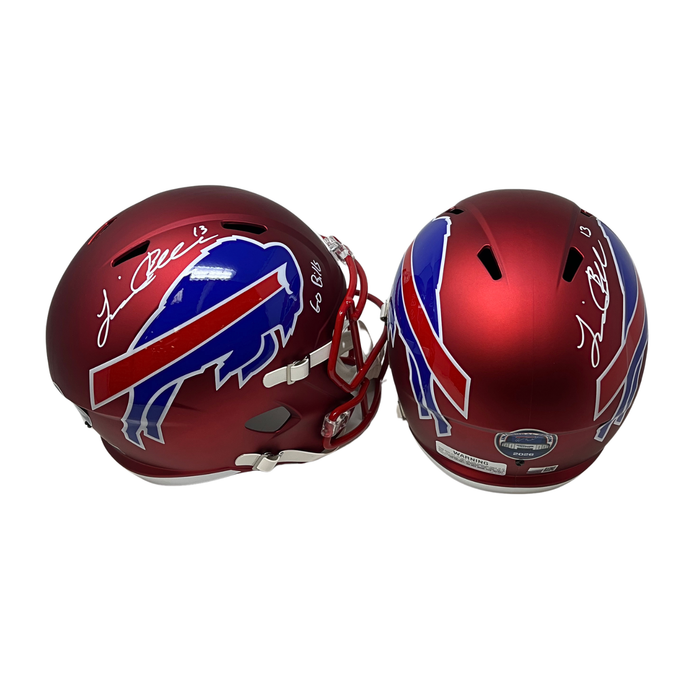 Skyler Bell Signed TSE Exclusive Riddell Inaugural Buffalo Bills Full Size Red Speed Replica Helmet with "Go Bills"