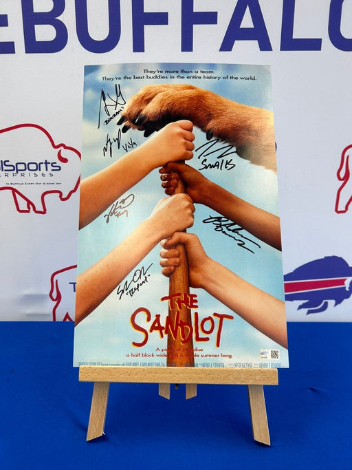 Facebook Auction: The Sandlot Cast Multi-Signed 11X17 Movie Poster TSE Buffalo 