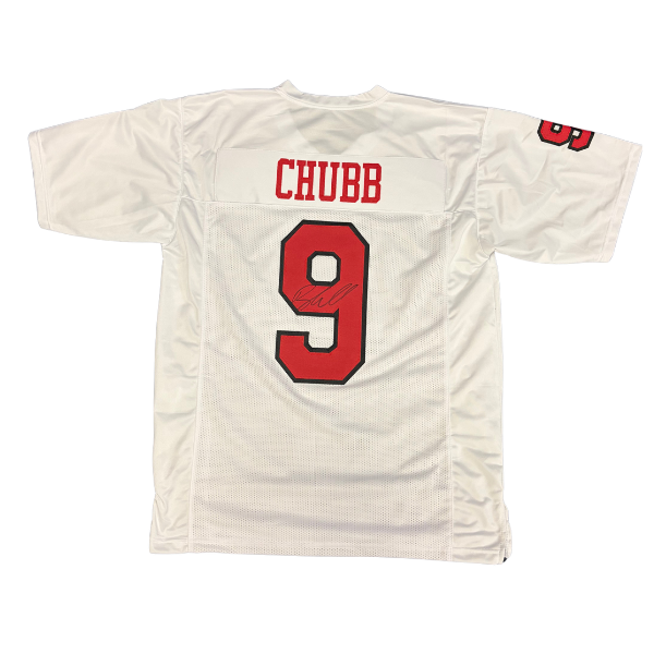 Bradley Chubb Signed Pro-Style White College Football Jersey