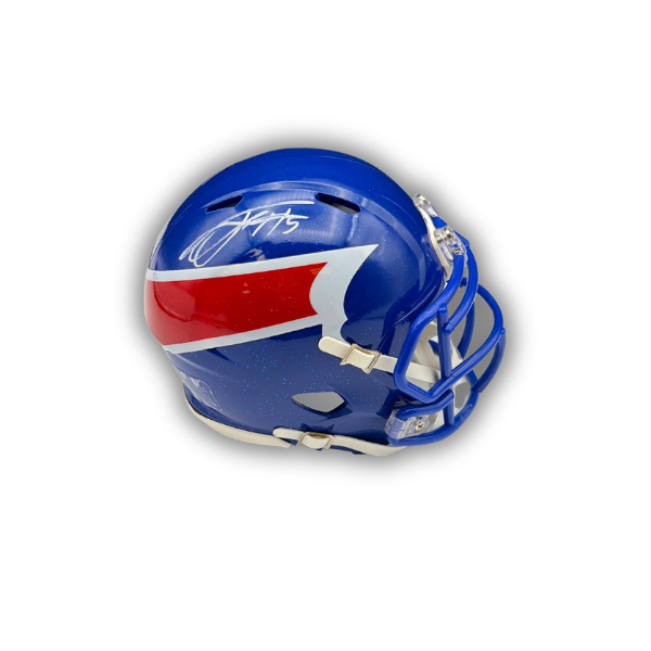 Joshua Palmer Signed Buffalo Bills Nickel City Alternate Speed Mini Helmet