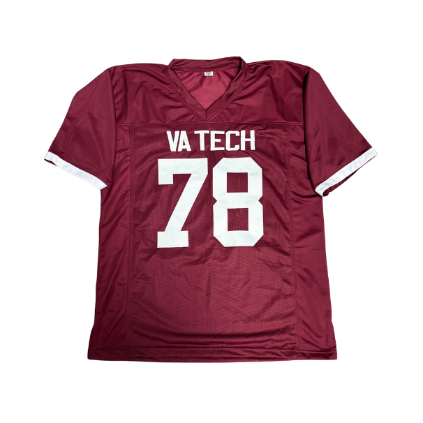 Bruce Smith Signed Pro Style Maroon College Football Jersey