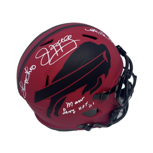 K-Gun Offense Signed Buffalo Bills Full Size RAVE Speed Replica Helmet