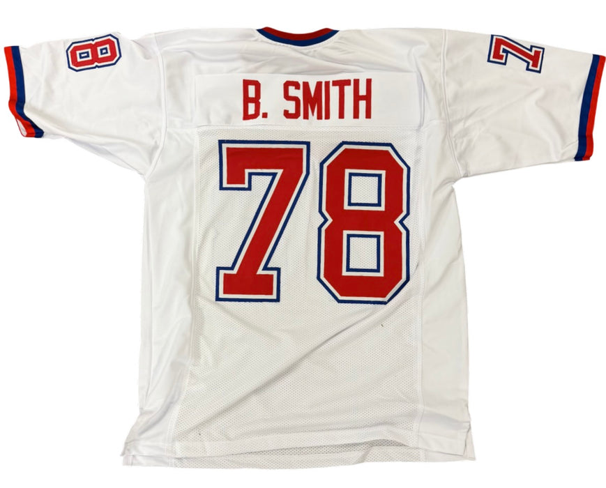 PRE-SALE: Bruce Smith Signed Custom White Pro Bowl Jersey
