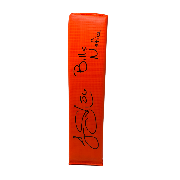 Javon Solomon Signed Replica End Zone Pylon with "Bills Mafia"