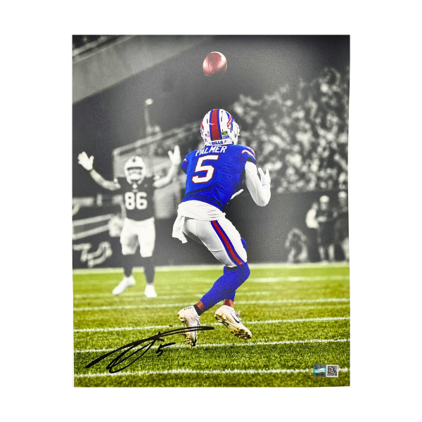 Joshua Palmer Signed First Receiving Touchdown at Highmark Spotlight Photo
