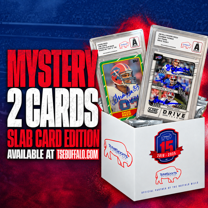 Andre Reed Special Mystery Autographed Slabbed Cards - TWO for $83
