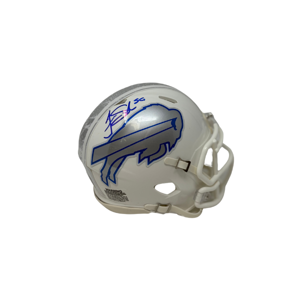 Javon Solomon Signed Buffalo Bills Rivalries Speed Mini Helmet