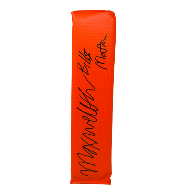 Maxwell Hairston Signed Replica End Zone Pylon with "Bills Mafia"