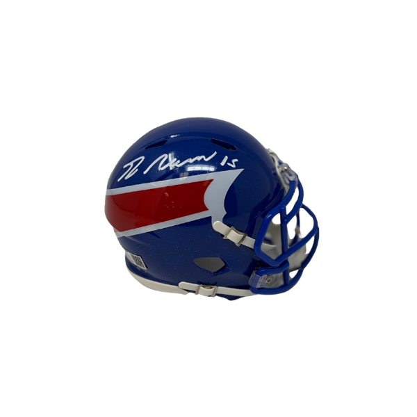 Greg Rousseau Signed Buffalo Bills Nickel City Alternate Speed Mini Helmet