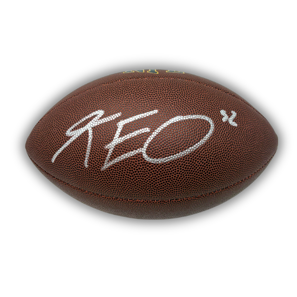 Kaleb Elarms-Orr Signed Wilson Replica Football