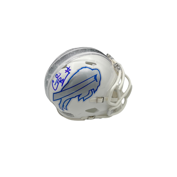 Cornelius Bennett Signed Buffalo Bills Rivalries Speed Mini Helmet