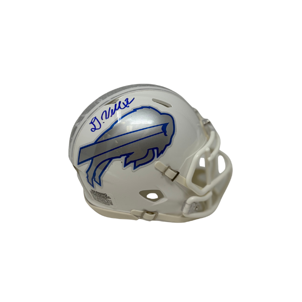 Dorian Williams Signed Buffalo Bills Rivalries Speed Mini Helmet