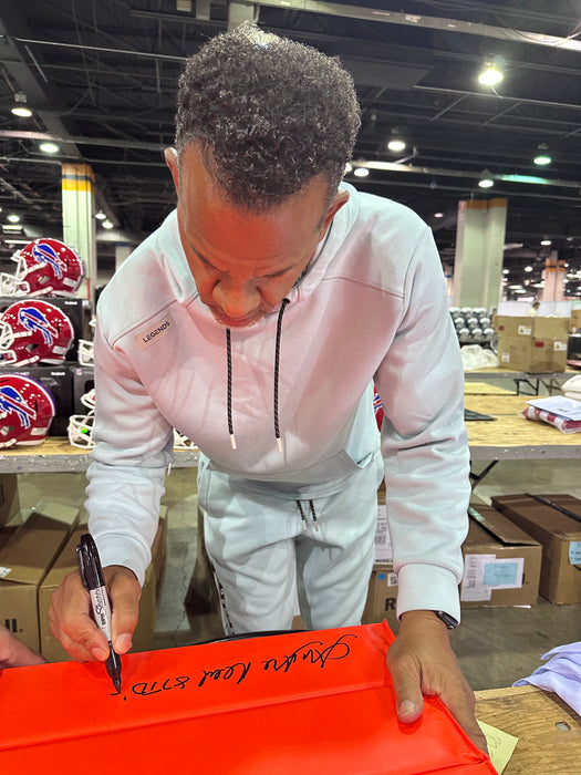 Andre Reed Signed Replica End Zone Pylon with 87 TD's