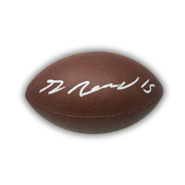 Greg Rousseau Signed Wilson Replica Football