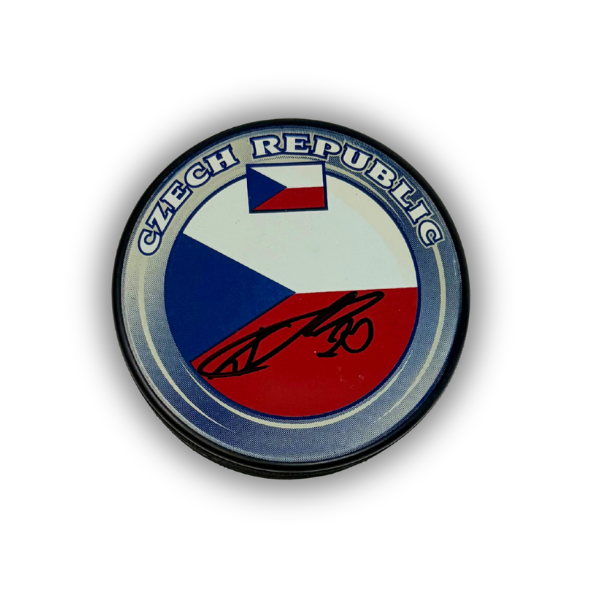 Jiří Kulich Signed Czech Republic Hockey Puck