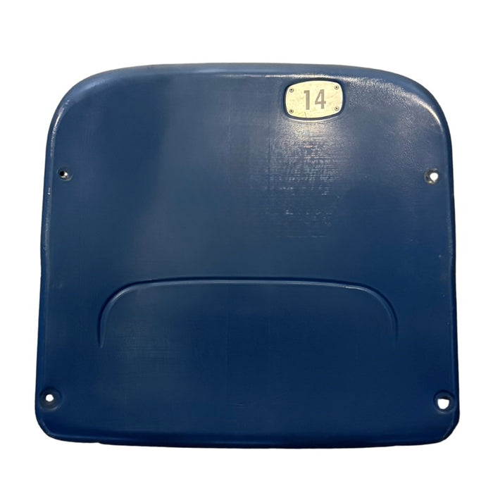 PRE-SALE: Bruce Smith Signed Authentic Highmark Stadium Blue Seatback