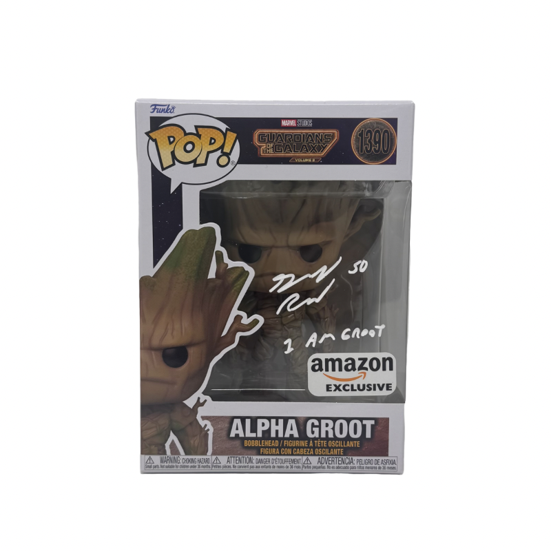Greg Rousseau Signed ALPHA Groot Funko Pop with