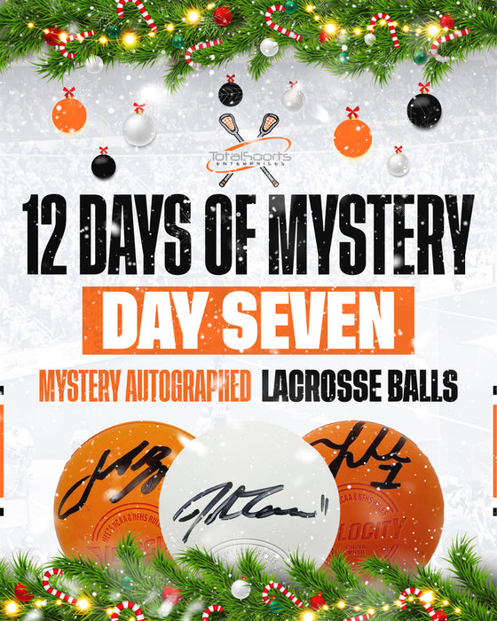 TSE 12 Days of Mystery (Day 7): Mystery Autographed Bandits Lacrosse Balls