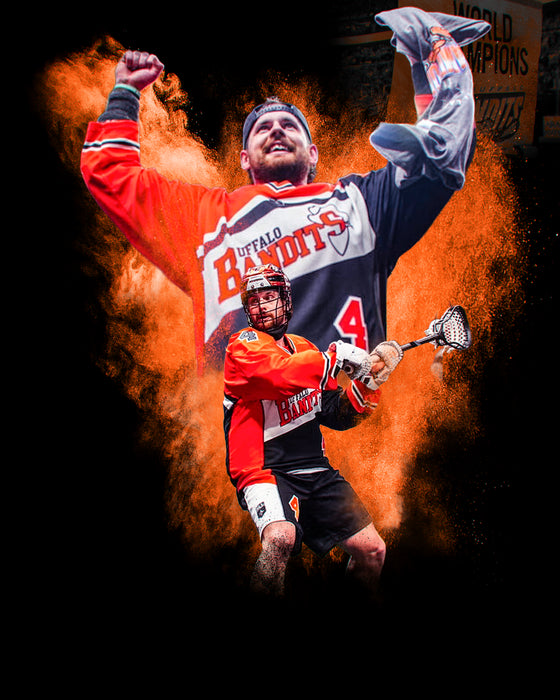 PRE-SALE: Ian MacKay Signed Color Burst Collage Photo