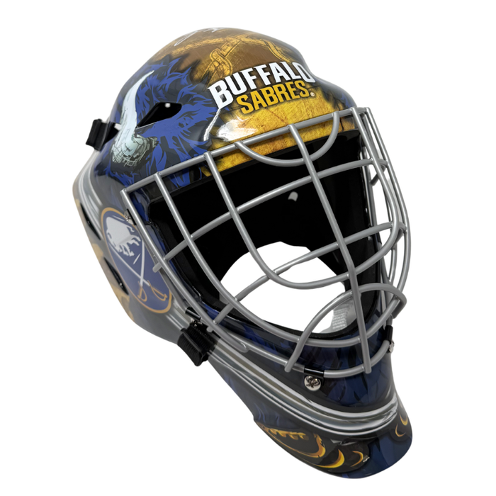 Alex Lyon Signed Buffalo Sabres Full Size Replica Hockey Goalie Mask