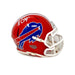 Amari Cooper Signed Buffalo Bills Red Throwback Speed Mini Helmet Signed Mini Helmets TSE Buffalo 