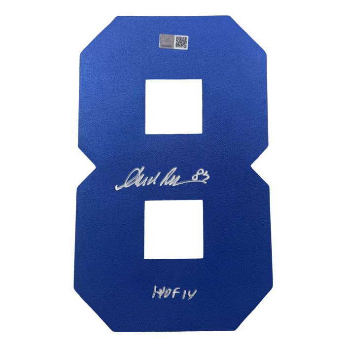 Andre Reed Signed Blue Authentic Jersey Number #8