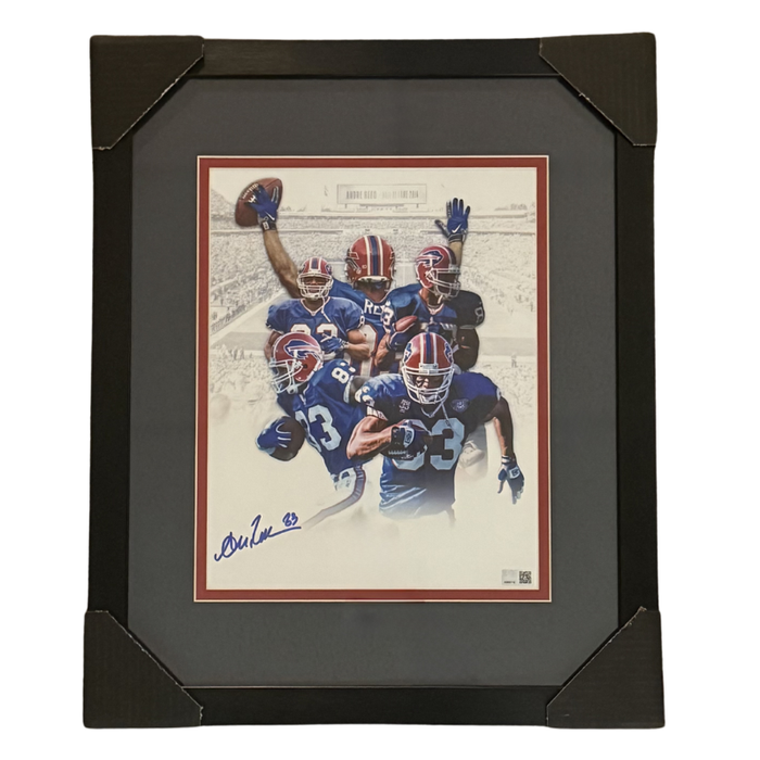 Andre Reed Signed Legendary Buffalo Bills Player Collage 11x14 Photo Professionally Framed