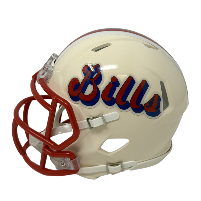 Andre Reed Signed Buffalo Bills Retro Speed Mini Helmet — TSE Buffalo