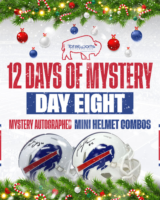 TSE 12 Days of Mystery (Day 8): Mystery Autographed Mini Helmet Combos