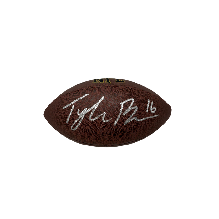 Tyler Bass Signed Wilson Replica Football