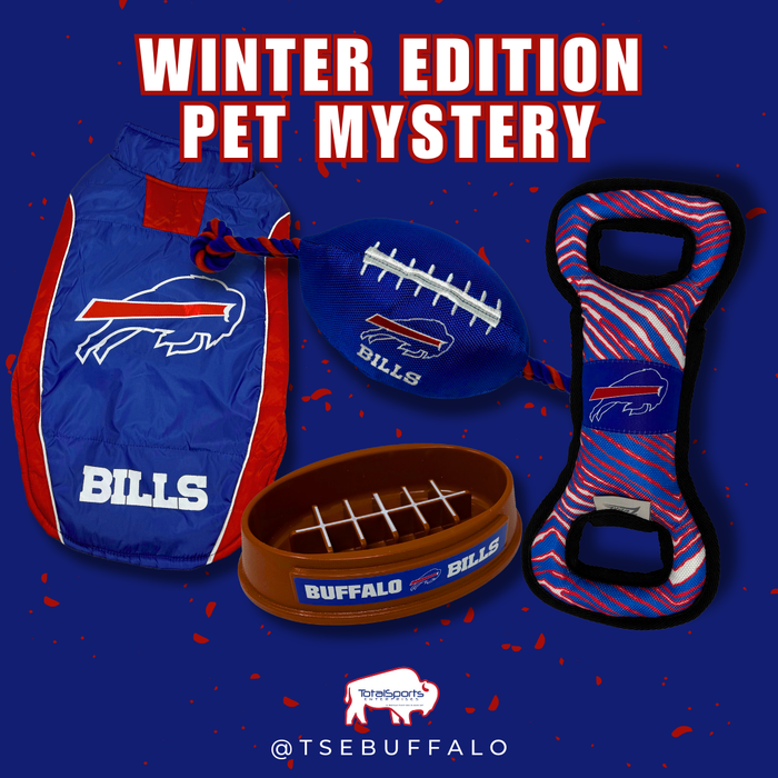 Buffalo Bills Winter Edition Pet Mystery Bundle