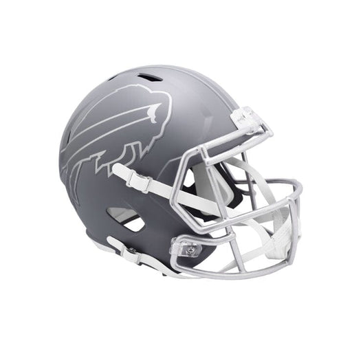 PRE-SALE: Josh Allen Signed Buffalo Bills Full Size SLATE Speed Replica Helmet PRE-SALE TSE Buffalo 