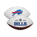 PRE-SALE: Keon Coleman Signed Buffalo Bills White Logo Football PRE-SALE TSE Buffalo 