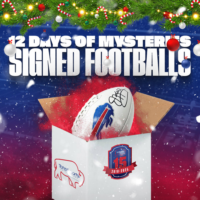 TSE Buffalo Autographed Mystery Football
