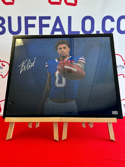 Facebook Auction: Keon Coleman Autographed 16x20 Photo (Standard Frame) TSE Buffalo 