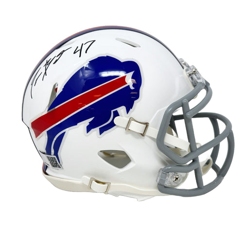 Christian Benford Signed Buffalo Bills 2020 Speed Mini Helmet Signed Mini Helmets TSE Buffalo 