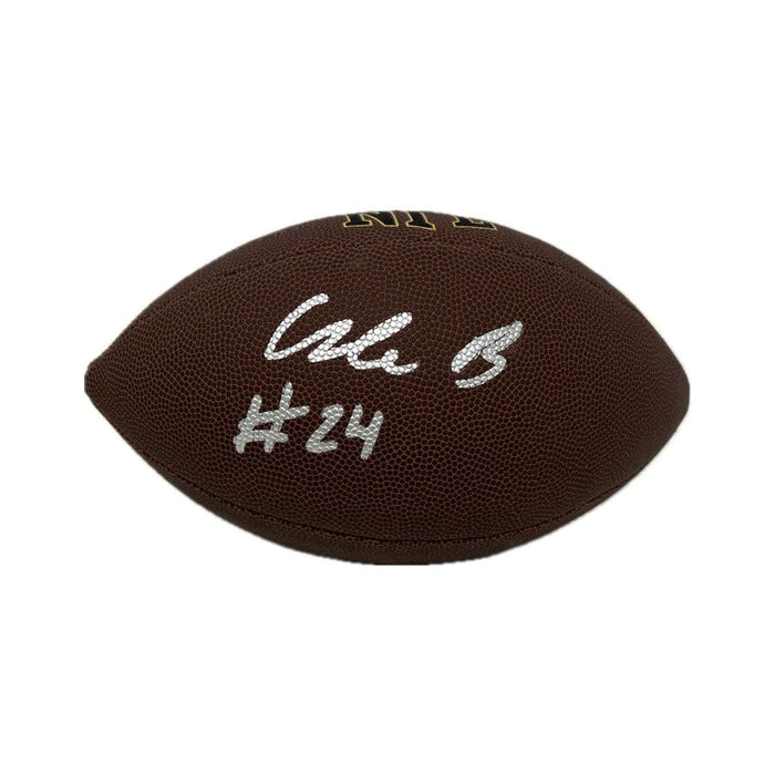 Cole Bishop Signed Wilson Replica Football Signed Football TSE Buffalo 