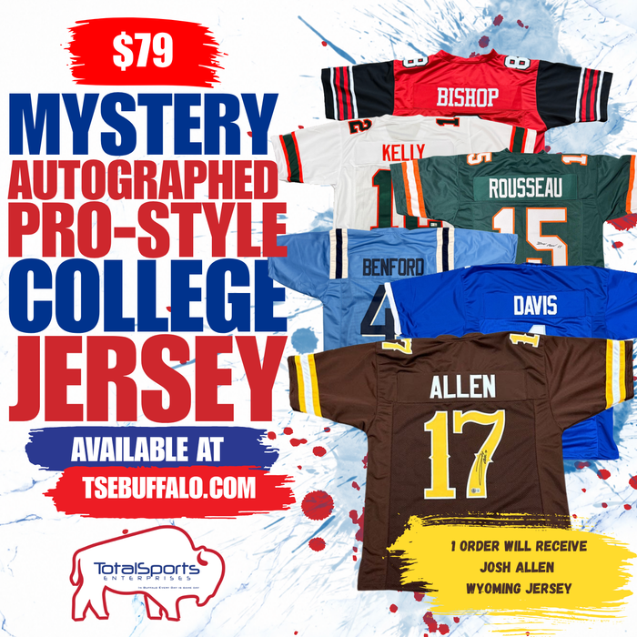 TSE Autographed Pro-style College Jersey Mystery