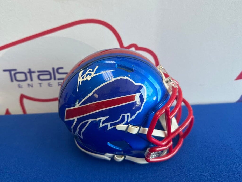 Facebook Auction: Keon Coleman Autographed Flash Mini Helmet TSE Buffalo 